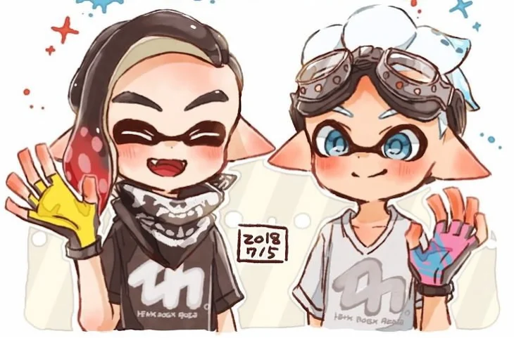 「スプラトゥーンっ！」のメインビジュアル