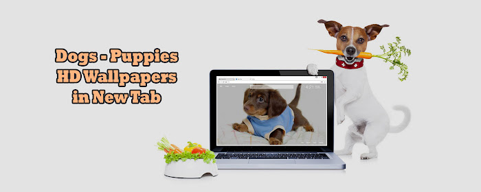 Cute Dogs & Puppies Custom Dog & Puppy NewTab marquee promo image