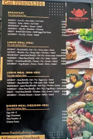 The Daily Dining menu 1