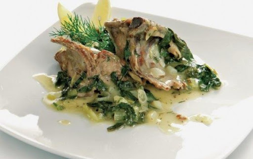 Lamb fricassee