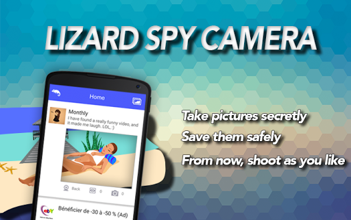 Lizard Spy Camera Snap Secret