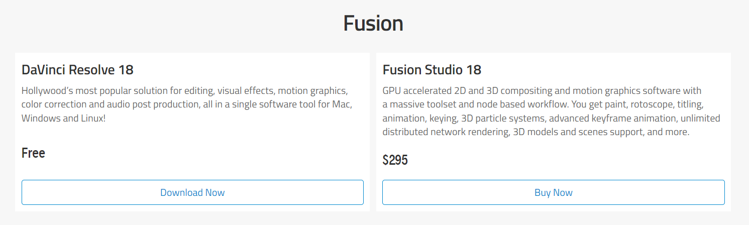 fusion pricing