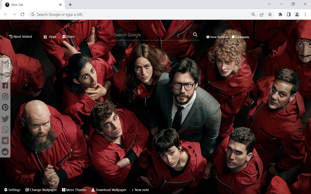 Money Heist Wallpaper Preview image 1