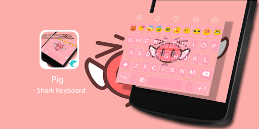 Emoji Keyboard-Pig