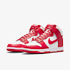 dunk high championship white red