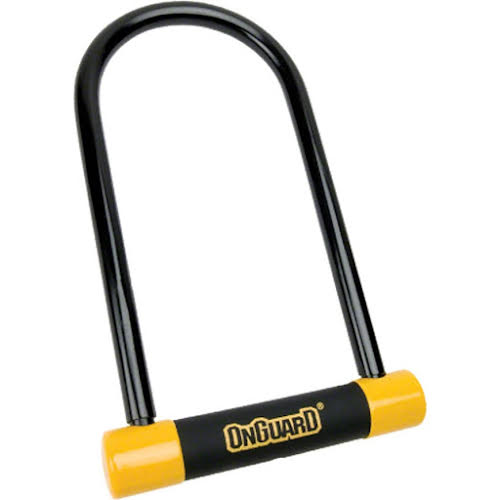 On Guard BullDog U-Lock with Bracket: 4.5 x 9"