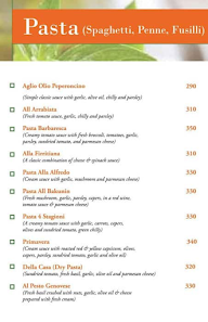 The Pizzeria menu 3