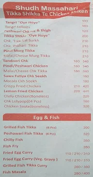 Sahni Barbeque menu 4