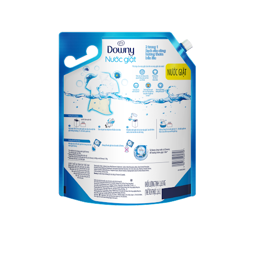 Nước giặt Downy biển xanh tươi mát túi 2.7kg