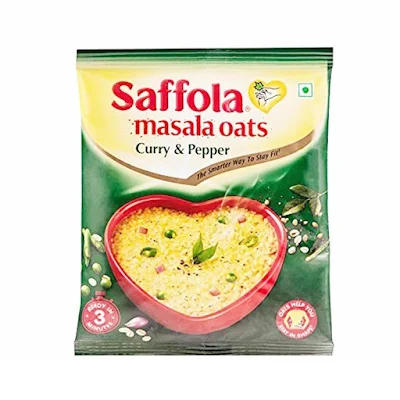 Saffola Oats Curry And Pepper 38 Gm