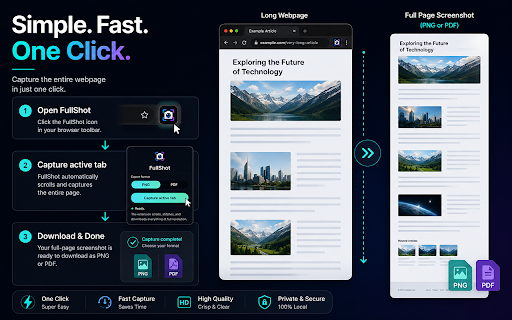 FullShot Pro — Full Page Screenshot & PDF screenshot 5