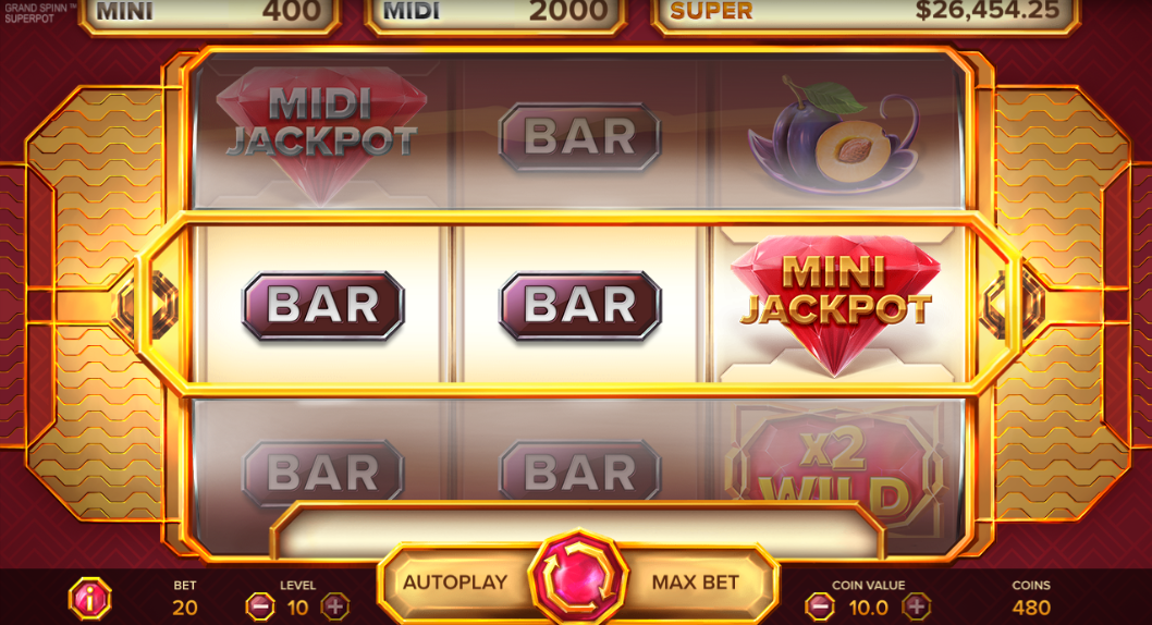 Grand Spinn Superpot slot