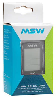 MSW Miniac GO GPS Bike Computer - GPS, Wireless alternate image 0