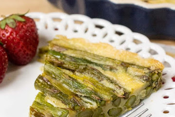 Asparagus Quiche