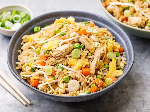 Chicken Mushroom Classic Fried Rice