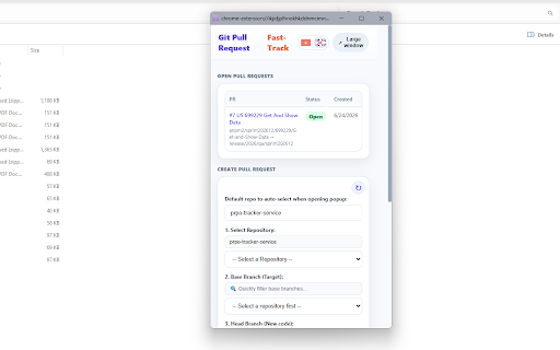 GitHub Advanced PR Creator screenshot 1