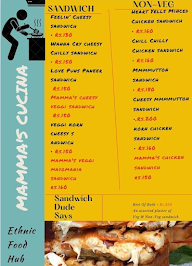 Mamma's Cucina menu 1