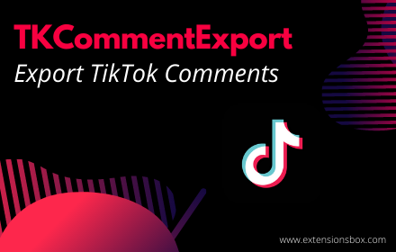 TKCommentExport - Export TikTok Comments Preview image 0