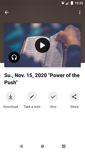 Screenshot Outreach Community Church IL