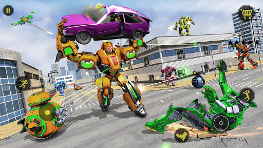 Screenshot Robot Car transform Battle