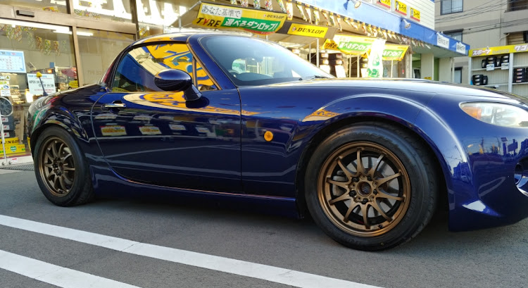 ロードスターのホイール交換・Volk racing・CE28N・タイヤセレクト東大宮に関するカスタム事例の投稿画像9枚目