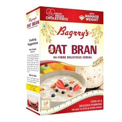 Bagrrys Oat Bran - Hi Fibre Delicious Cereal - 200 g