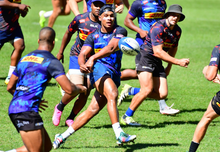 Damian Willemse during a Stormers training session at Cape Town Stadium on Wednesday.