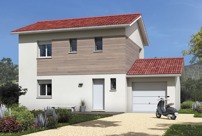  Vente Terrain + Maison - Terrain : 750m² - Maison : 95m² à Bellegarde-en-Forez (42210) 