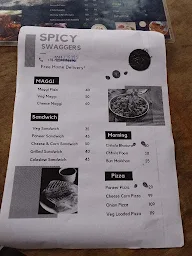 Spicy Swaggers menu 3