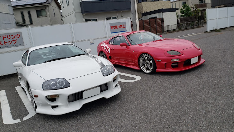 スープラのピンクぽっちゃり・車好きと繋がりたい・スープラと一緒に🚗車好き増やそう🚗・ピンクスープラは皆様を笑顔に🍀・プラ会に関するカスタム事例の投稿画像10枚目