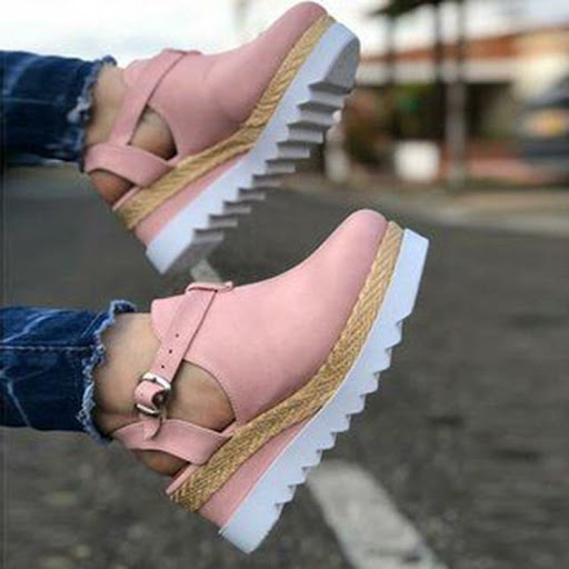 Title 5, Womens Wedge Heel Platform Shoes