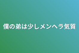 僕の弟は少しメンヘラ気質