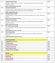 Shalini's Salads menu 2