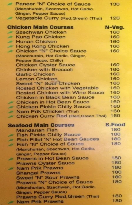 Delicacy Express menu 