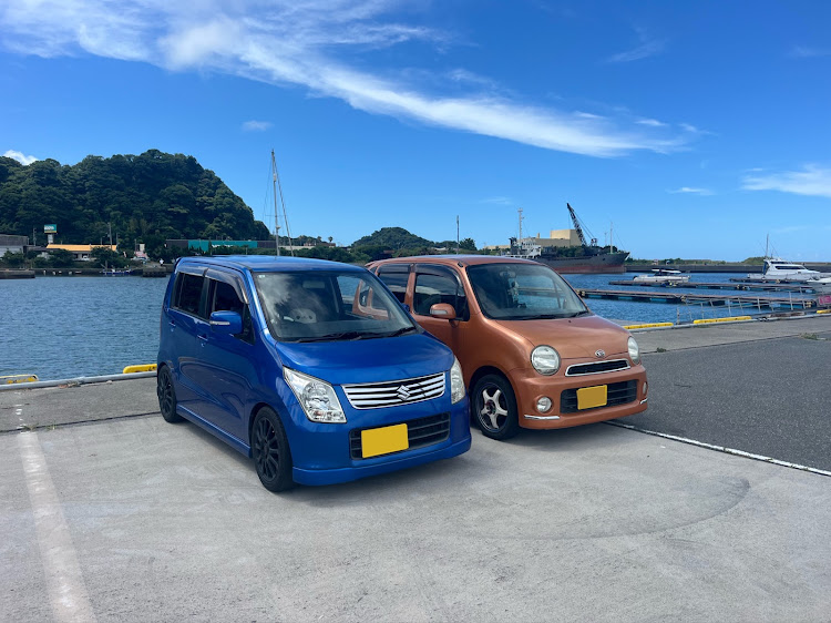 ムーヴラテのいつもイイネ&コメントありがとうございます🙇‍♂️・日々暑い中、水分補給を忘れずに・ドライブ・洗車・定番の朝食に関するカスタム事例の投稿画像5枚目