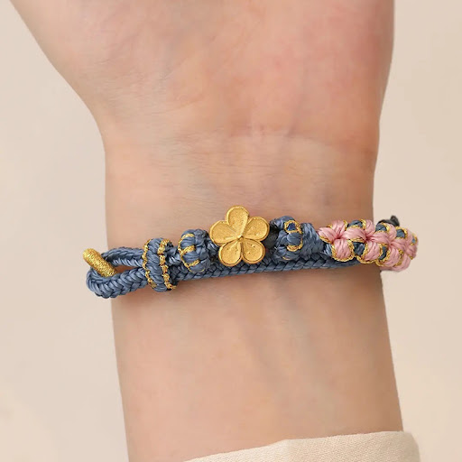 Title 3, Lucky Beads Hand Weaving Bracelet Girlfriends, ...