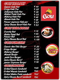 Goli Vada Pav No. 1 menu 2