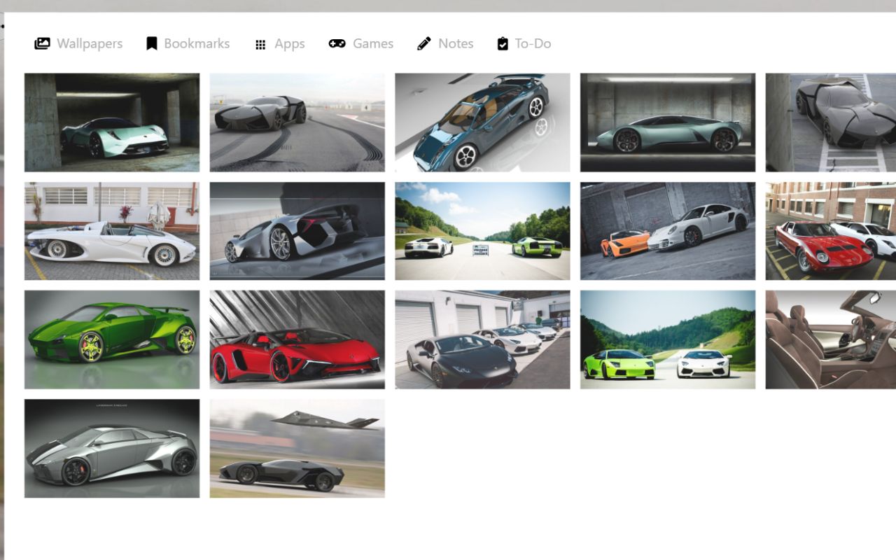 Lamborghini Car Wallpaper New Tab Theme Preview image 1