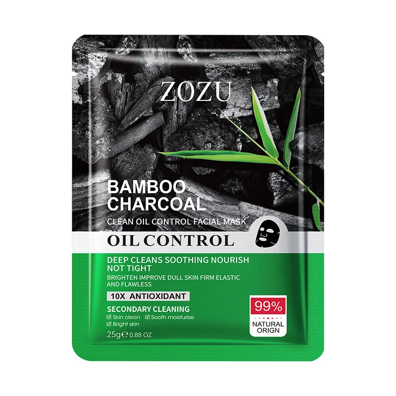 Máscara Facial Full English com Carvão de Bambu Hidratante e Limpeza, para uma Pele Limpa, Hidratada e Revitalizada.