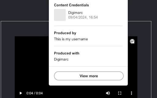 C2PA Content Credentials Preview 5