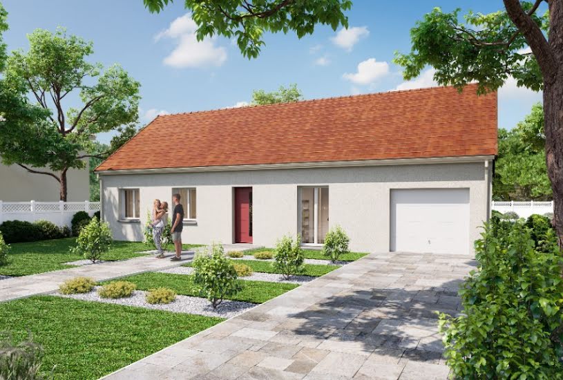  Vente Terrain + Maison - Terrain : 892m² - Maison : 91m² à Châteauroux (36000) 