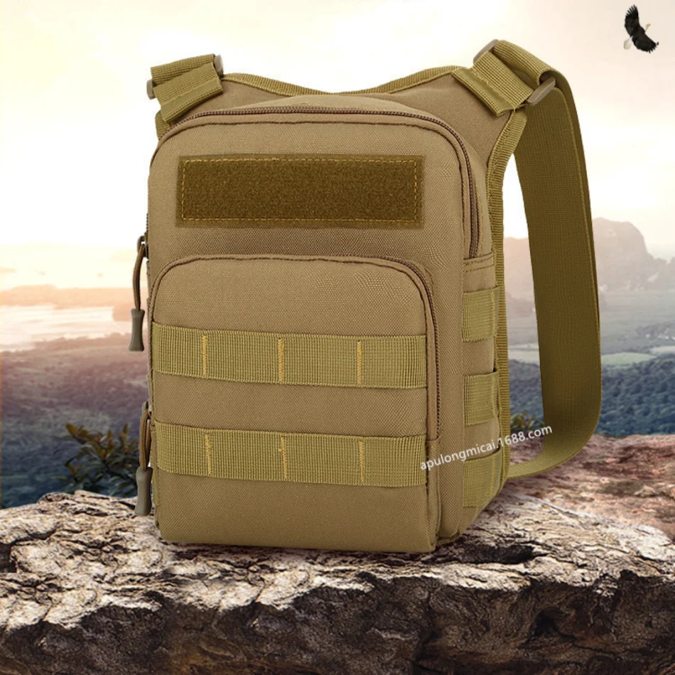 New Outdoor Sports Oxford Tactical Shoulder Bag — Durable and Versatile for Adventures, Perfect for Hiking, Camping, and
