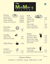The Momo's Factory menu 1