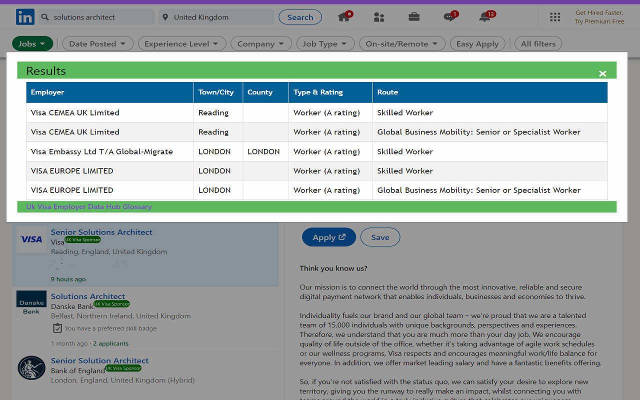 Ultimate UK Visa Sponsor Checker Preview image 5