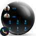 Flat Black Blue Dialer Theme1.0