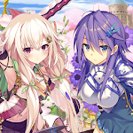 Cover Image of Скачать Приложение Flower Night Girl-Bishojo Game 1.4.1 APK