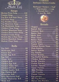 Shahi Taj menu 6