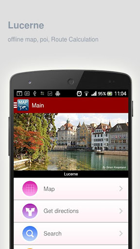 Lucerne Map offline