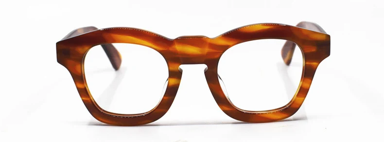 Title 6, Damen Dicke Retro Brille Tellerform Stilvolle S...