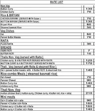 Island Of Biryanis And Thalis menu 2